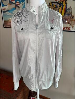 Puma Golf Nylon Windbreaker Jacket